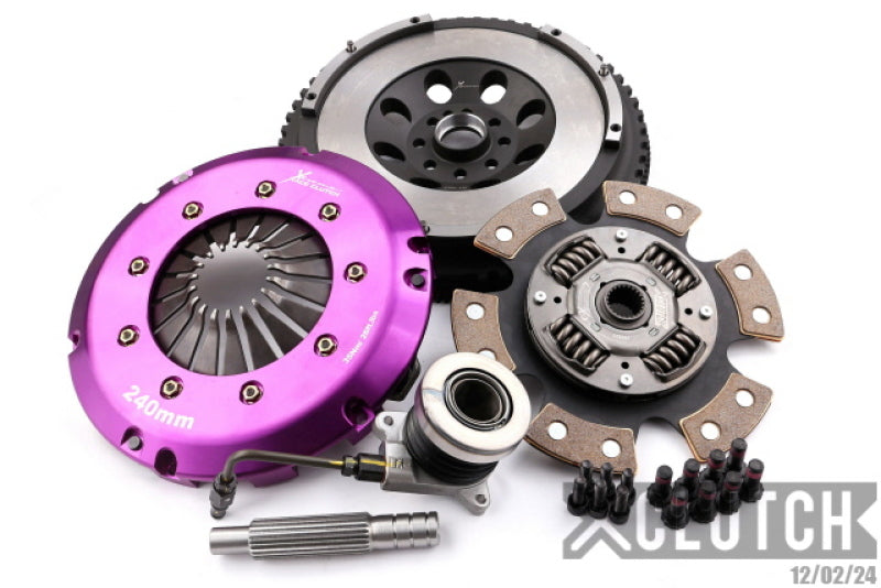 XCLUTCH 13-16 Hyundai Genesis Coupe Track 3.8L Stage 2R Extra HD Sprung Ceramic Clutch Kit XKHD24638-1R XKHD24638-1R Photo - Primary