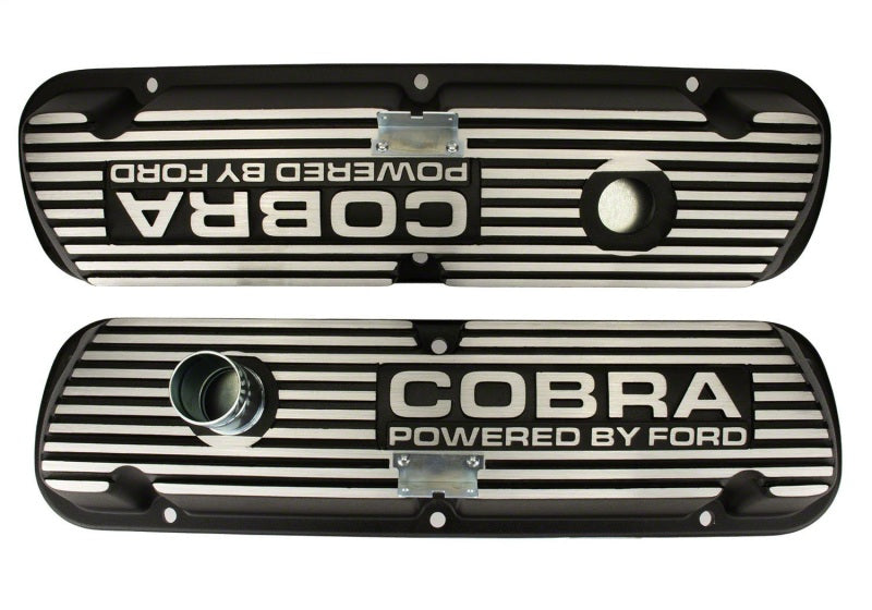 Ford SBF Blk Crinkle Valve Covers FRDM6582-A M-6582-A Photo - Unmounted