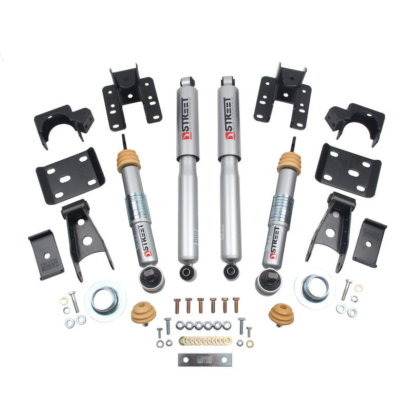 Belltech LOWERING KIT 16.5-17 Chevy Silverado All Cabs 4WD 2inF/2inR 1018SP 1018SP Photo - Primary