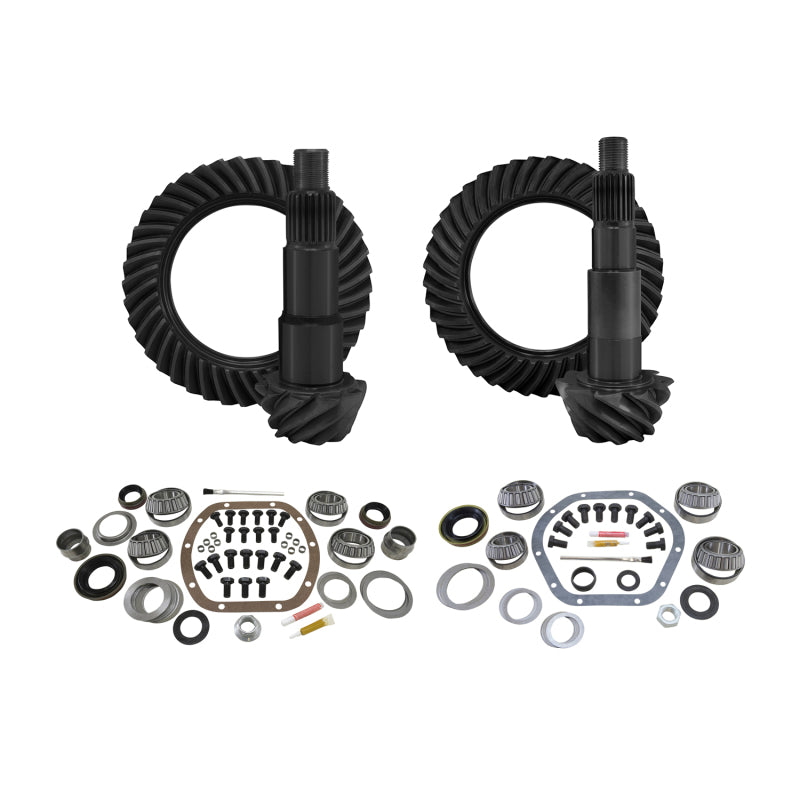 Yukon Gear & Axle Yukon Gear & Install Kit Package For Jeep JK (Non-Rubicon) in a 4.56 Ratio YGK012 YGK012 Photo - Primary