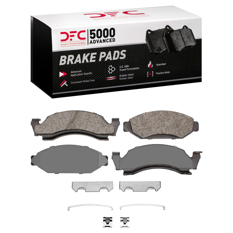 DFC DFC 5000 Advanced Semi Met Brake Pads Brakes, Rotors & Pads Brake Pads - OE main image
