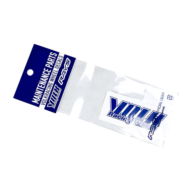 Rays VOLK RACING TE37 REPAIR DISK STICKER - BLUE 0JVWM WTE37STKBL User 1