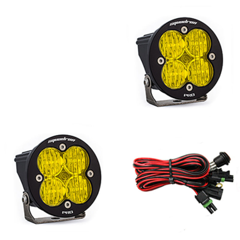 Baja Designs Squadron R Pro Wide Cornering Pair LED Light Pods - Amber 597815 597815 Photo - Primary