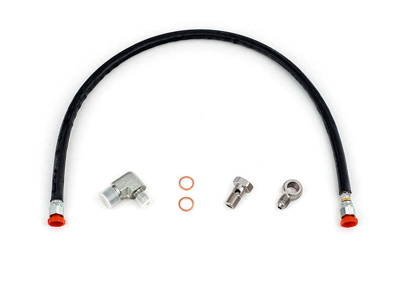 Forced Performance 1g DSM Stainless Steel Braided Oil Supply Line 3055010 3055010 Photo - Primary