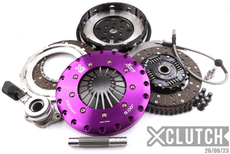 XCLUTCH 13-18 Ford Focus ST 2.0L 9in Twin Sprung Organic Clutch Kit XKFD23659-2A XKFD23659-2A Photo - Primary