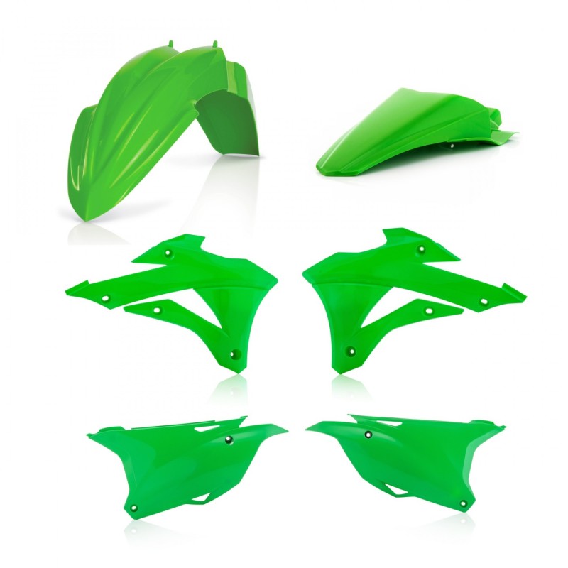 Acerbis 14-21 Kawasaki KX85/100 Plastic Kit - Original 21 2374107118 2374107118 Photo - Primary