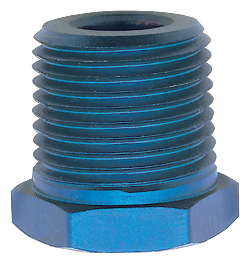 Russell 3/8" Male to 1/4" Female Pipe Bushing Reducer (Blue Finish) 661560 Photo - Primary