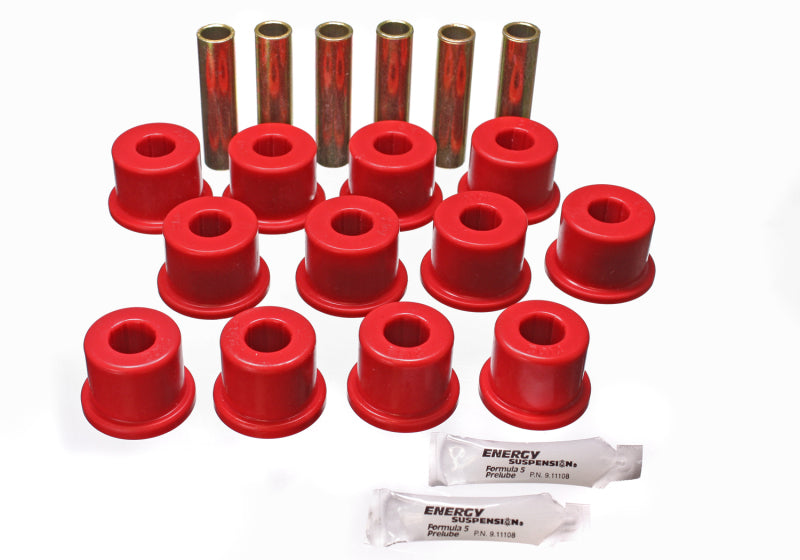 Energy Suspension Leaf Spring Bushing Set Red Chevrolet Blazer All 1992-1994 3.2128R Photo - Primary