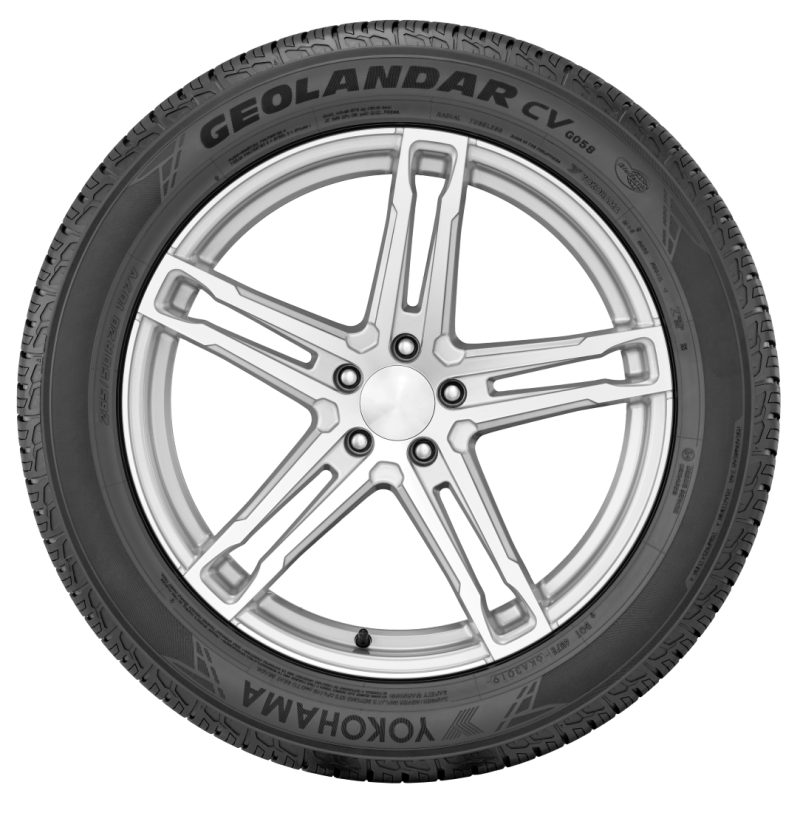 Yokohama Tire Yokohama Geolandar CV G058 Tire - 225/55R19 99V 110105834 110105834 Photo - Primary