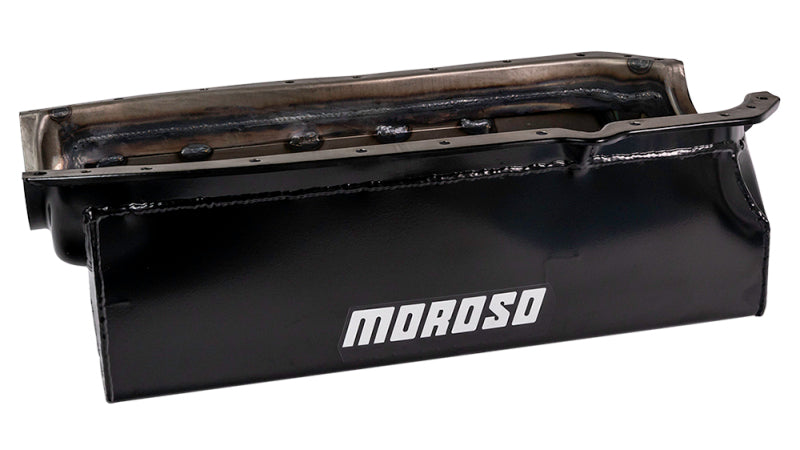 Moroso 65-Up Oldsmobile V-8 (330-455) Marine Stroker Box Sump Flat Bottom 10qt 7.25in Steel Oil Pan 21631 21631 User 1