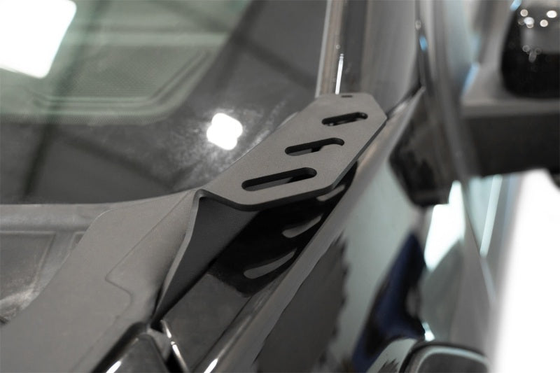 Addictive Desert Designs ADD 2021+ Ford F150 / 2021+ Ford F150 Raptor Ditch Light Brackets AC1901801NA AC1901801NA Photo - Mounted