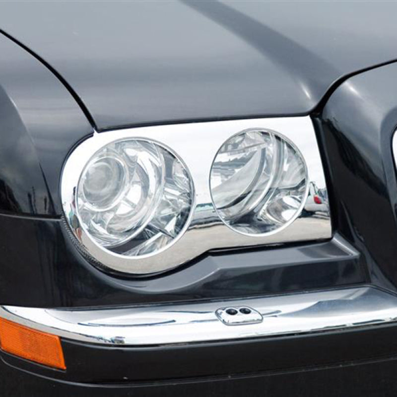 Putco 08-10 Toyota Land Cruiser Head Lamp Overlays & Rings 403503 403503 Photo - Primary
