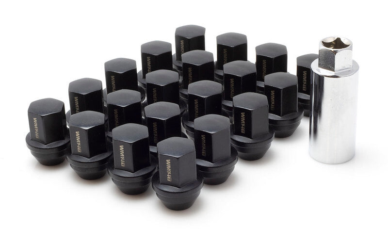Wheel Mate WM14T Closed End Spike Lug Nuts - QTY 20/Black WM14TB20 WM14TB20 User 1