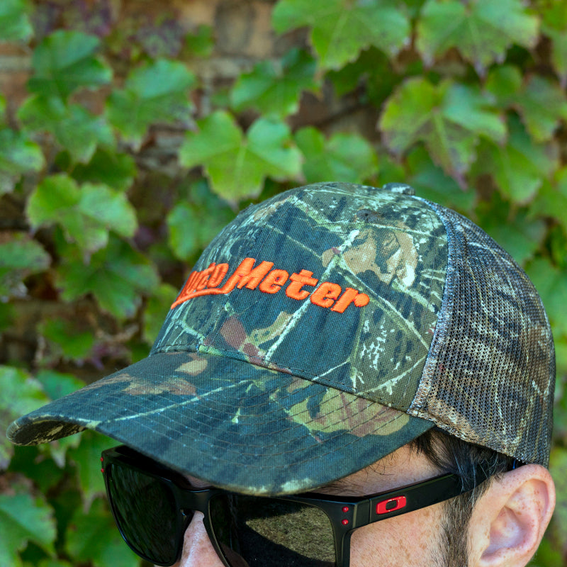 AutoMeter Hat Mesh Black w/ Velcro Hunting Camo Blaze Orange 0444 0444 User 2