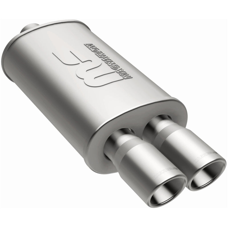 MagnaFlow 5" X 8" Oval Center/Dual Performance Muffler With Tip 14862 Photo - out of package