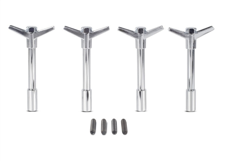 Ford Racing Chrome Valve Cover Hold Down Wing Nuts 302-325 302-325 Photo - Primary