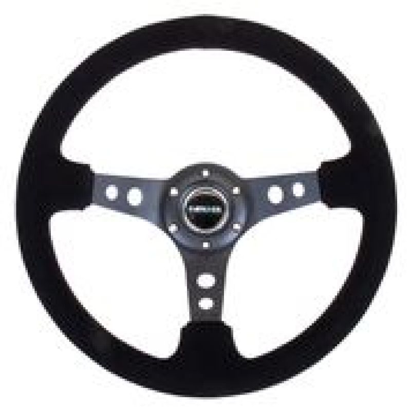 NRG Reinforced Steering Wheel - 350mm Sport Steering Wheel (3" Deep) RST-006-S User 1