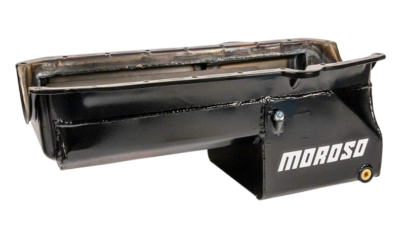 Moroso Pre-80 Chevrolet Small Block/Dart Little M Power Pouch Wet Sump 7qt 8.25in Steel Oil Pan 21015 21015 User 1