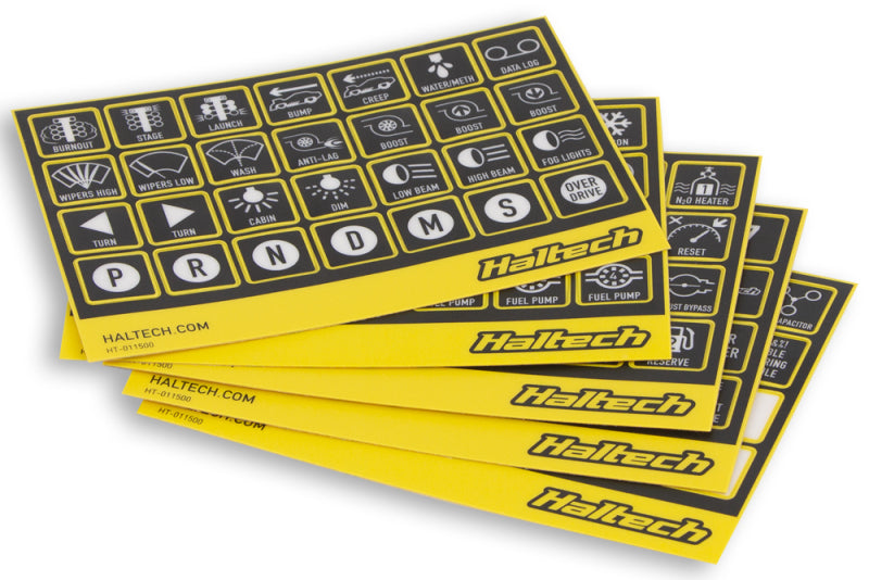 Haltech CAN Keypad Label Set HT-011500 HT-011500 Photo - Primary
