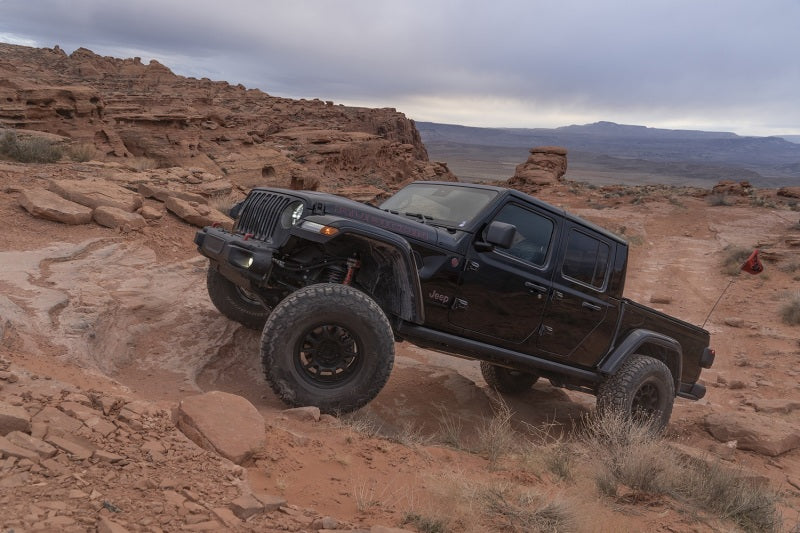 FOX 18-Up Jeep JL / 20-Up Gladiator 2.0 Factory Series Gen2 2.0in. Trvl 10in Ext Front Bump Stop IFP 883-02-167 883-02-167 Photo - Mounted