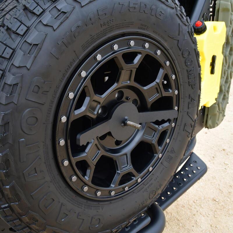 Westin 19-24 Mercedes-Benz Sprinter XTS Rear Tire Carrier 59-752295 59-752295 Photo - lifestyle view