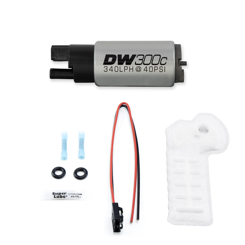 DeatschWerks 340lph compact fuel pump with out clips w/ 9-1059 install kit 9-307-1059 User 1