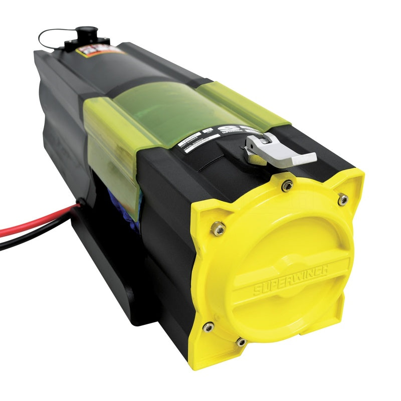 Superwinch 5500 LBS 12 VDC 1/4in x 60ft Synthetic Rope S5500 Winch 1455201 1455201 Photo - Unmounted