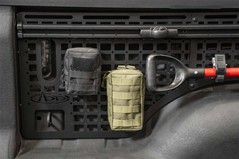 Addictive Desert Designs 21-23 Ram TRX Bed Side Molle Panels - Driver Full Set AC6201901NA-D AC6201901NA-D Photo - Mounted