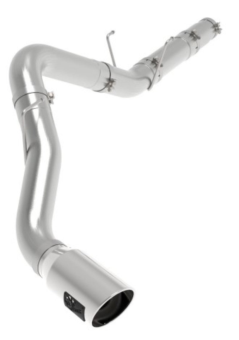 aFe ATLAS 5in DPF-Back Alum Steel Exhaust System w/Polished Tip 19-20 Ram Diesel Trucks L6-6.7L (td) 49-02078-P 49-02078-P User 1