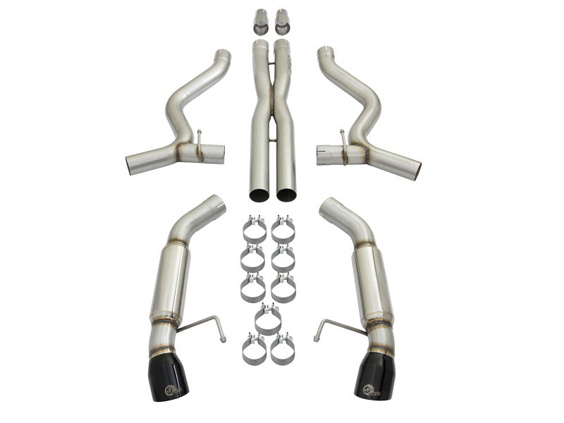 aFe POWER MACH Force-Xp 3" Aggressive Toned Cat-Back Exhaust System 49-33088-B Photo - Unmounted