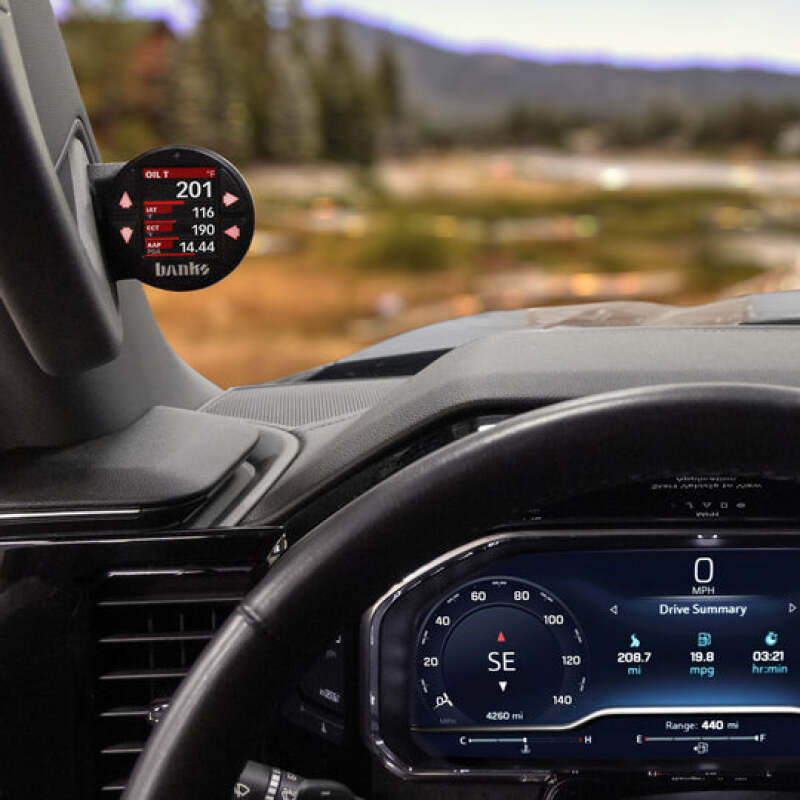 Banks Power 2022+ Chevrolet 1500 / 2024+ Chevrolet 2500/3500 iDash Stealth Pod Mount - Single Gauge 63369 63369 User 3