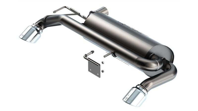 Borla 21-22 Ford Bronco 2.7L V6 4WD ATAK Axle Back Exhaust w/ Bright Chrome Tips 11978 11978 Photo - Primary