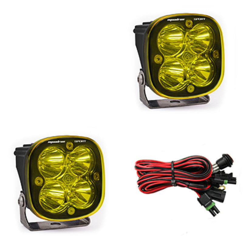 Baja Designs Squadron Sport Work/Scene Pair LED Light Pods - Amber 557816 557816 Photo - Primary