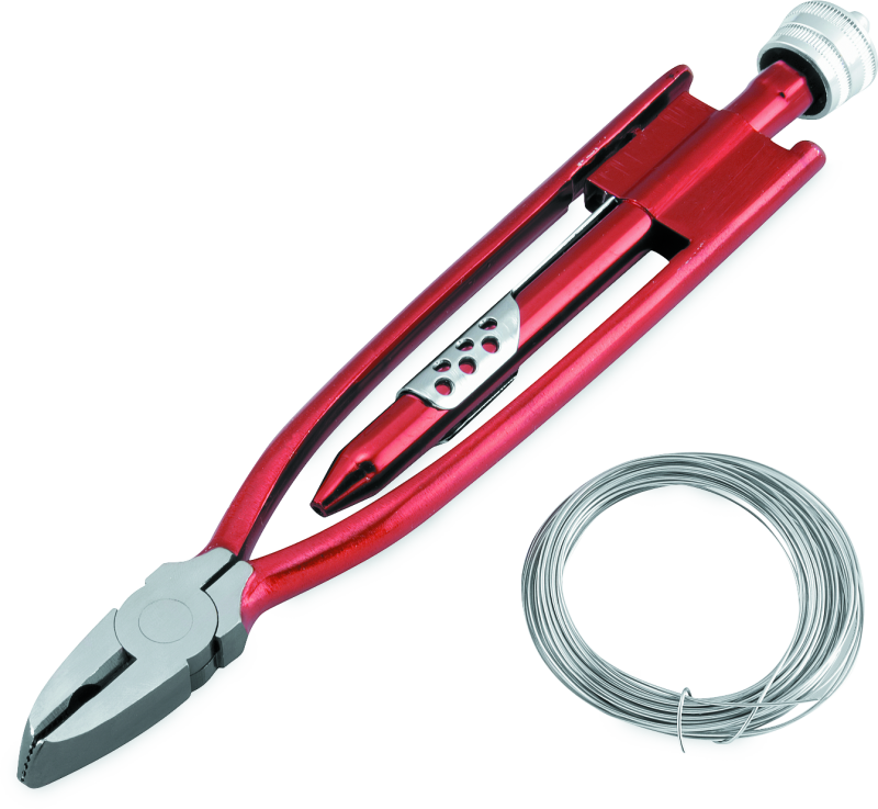 BikeMaster 9in Safety Wire Pliers w/ Wire 151568 151568 Photo - Primary