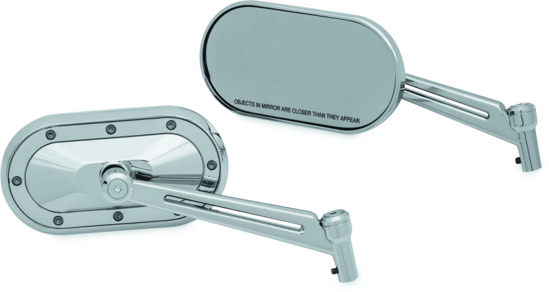 Kuryakyn Heavy Industry Mirrors Chrome 1736 1736 Photo - Primary
