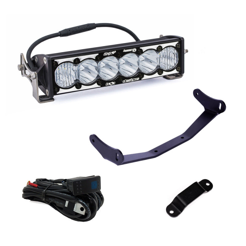 Baja Designs Can-Am Maverick R 10in OnX6+ Laser Hybrid Shock Tower Kit 448194 448194 User 1