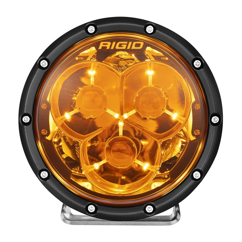 Rigid Industries 360-Series Laser 6in Amber PRO Amber Backlight 36212 36212 Photo - Unmounted