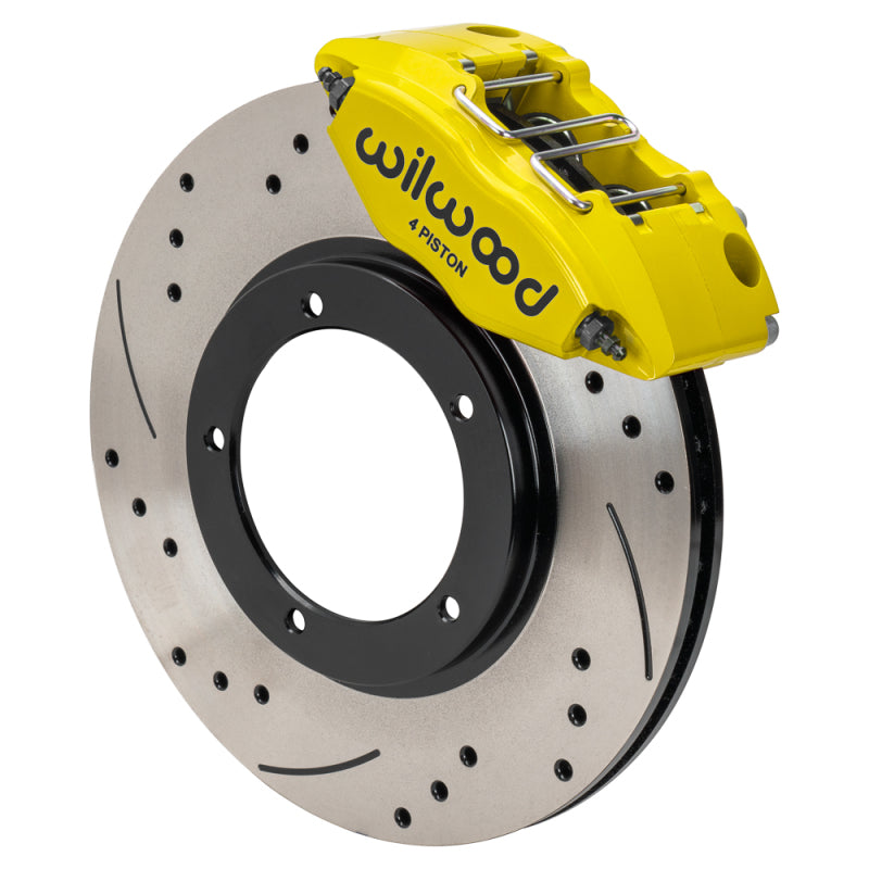 Wilwood 69-74 Porsche 911 Front Powerlite Brake Kit 3in MT Drilled & Slotted - Yellow 140-16946-DY 140-16946-DY User 1
