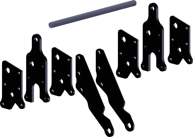 KFI UTV Plow 6 in. Lift Kit For KFI 105635 Tube 105765 105765 Photo - Primary