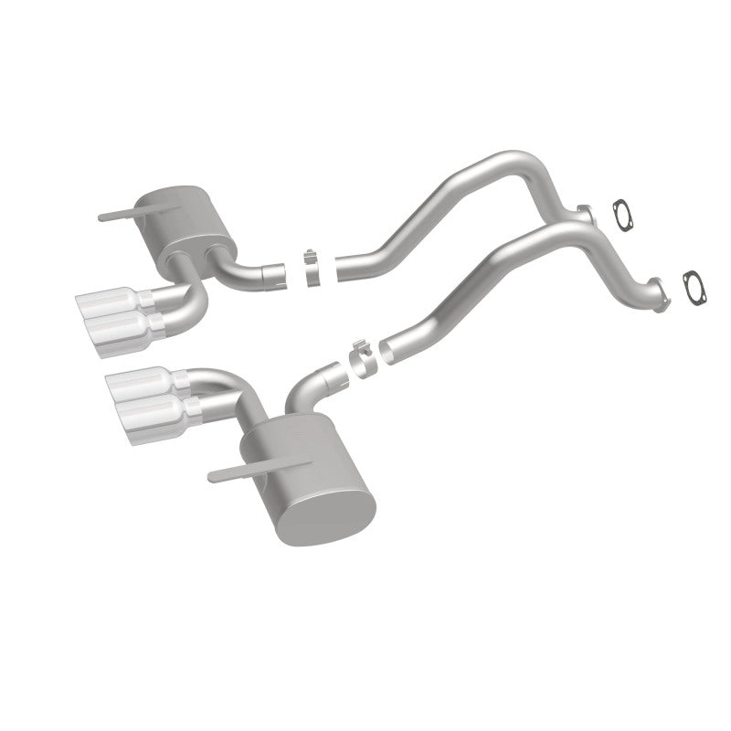 MagnaFlow Chevrolet Corvette Street Series Axle-Back Performance Exhaust System 16732 360 Degree Image Set