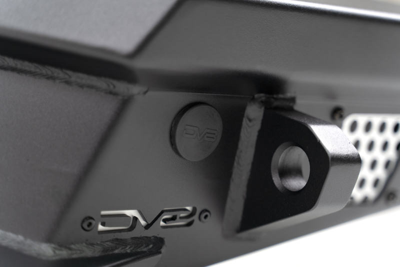 DV8 Offroad 2018 Jeep Wrangler JL MTO Series Rear Bumper w/ Optional Tire Carrier RBJL-13 RBJL-13 Photo - Unmounted