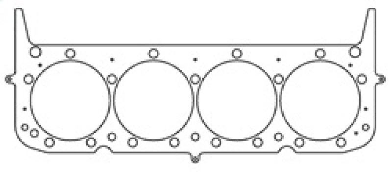 Cometic Gasket 4.160 MLS Head Gasket .040 - SBC BRO DB2000 CAGC5407-040 C5407-040 Photo - Unmounted