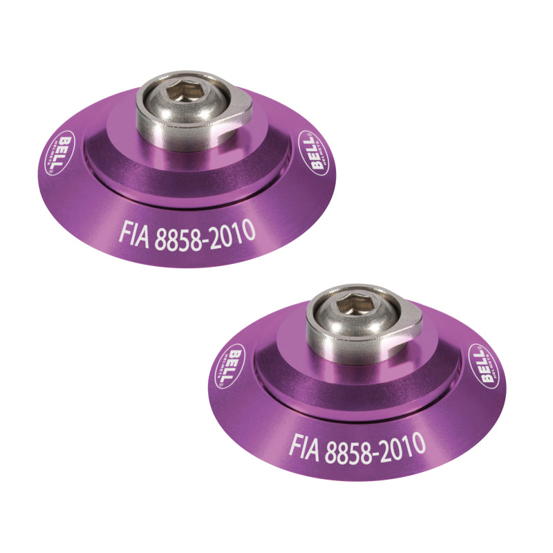 Bell HANS Clip Set Pink FIA8858-2010 2100006 2100006 Photo - Primary