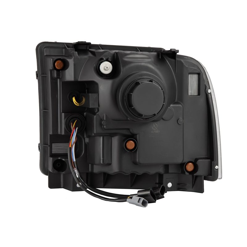 AlphaRex 05-07 Ford F250/350/450/550 Super Duty NOVA LED Proj HL Blk w/Actv Light & Seq Sig + SB DRL 880319 880319 User 1