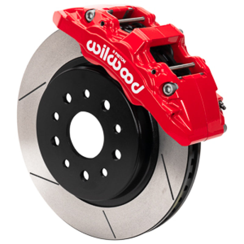 Wilwood 19-20 Jeep Wrangler (JL)/20-22 Jeep Gladiator (JT) Aero6-DM Front Brake Kit - Slotted - Red 140-17275-R 140-17275-R User 1