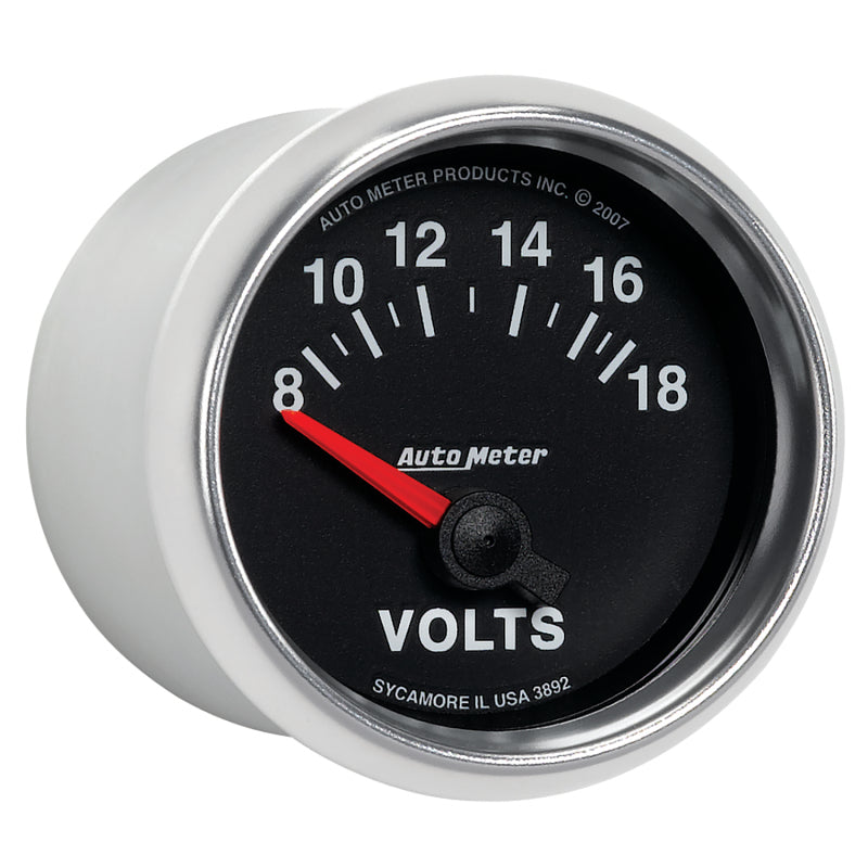 Autometer Gauge, Voltmeter, 2 1/16", 18v, Electric, Gs 3892 User 5