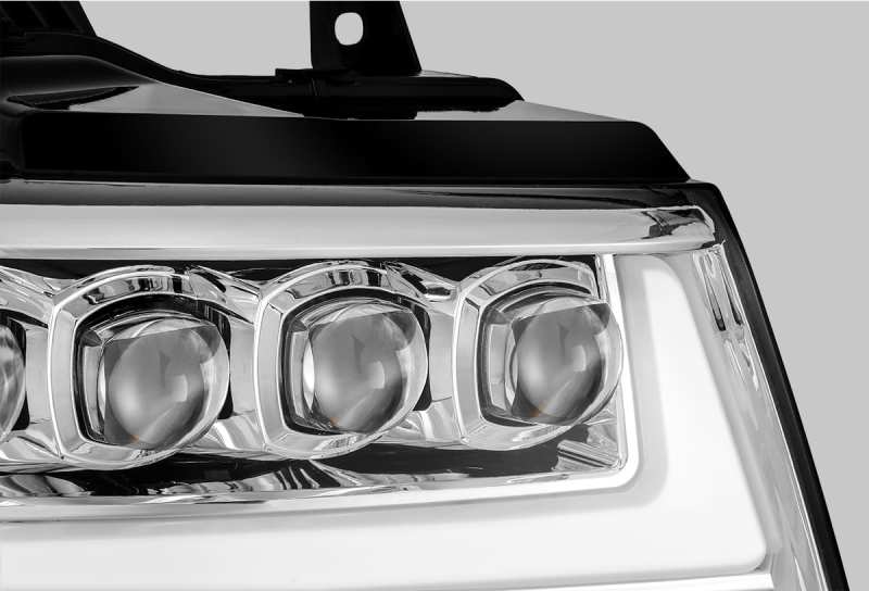AlphaRex 07-13 Chevy AvalancheáNOVA LED Proj Headlights Plank Style Design Chrome w/Activ Light/DRL 880286 880286 User 3