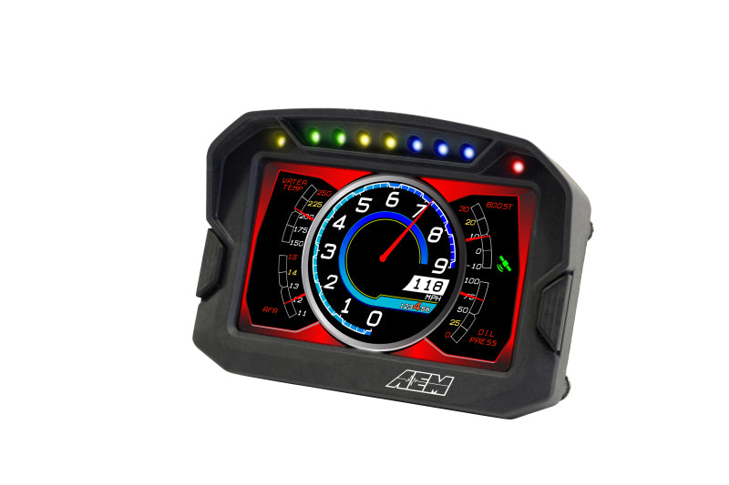 AEM CD-5G Carbon Digital Dash Display w/ Interal 10Hz GPS & Antenna 30-5602 30-5602 Photo - out of package
