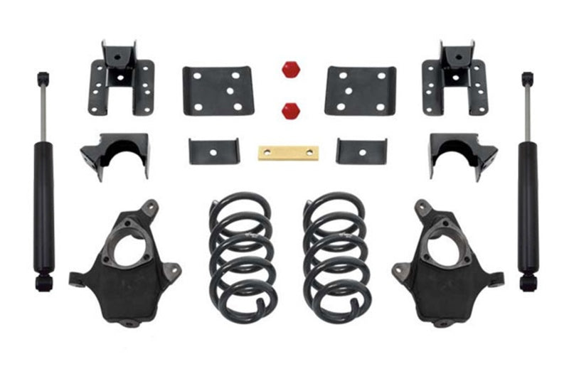 MaxTrac 14-16 GM C/K1500 2WD/4WD Extended/Crew Cab w/Cast Steel Susp. 3in/5in Lowering Kit KS331535-8 KS331535-8 Photo - Primary
