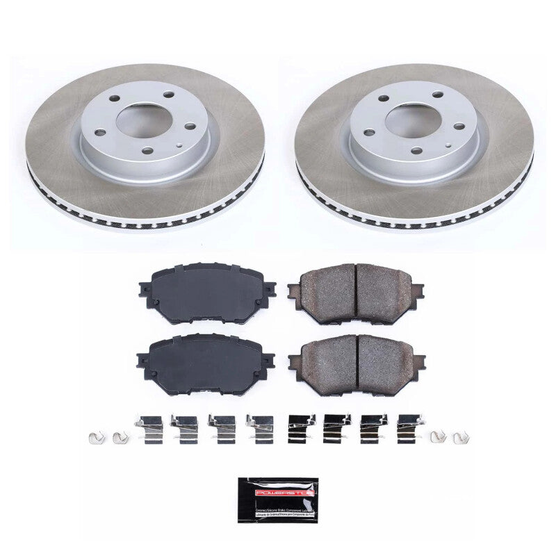 PowerStop Power Stop 17-18 Mazda 3 Front Semi-Coated Rotor Kit SC7517 SC7517 Photo - Primary